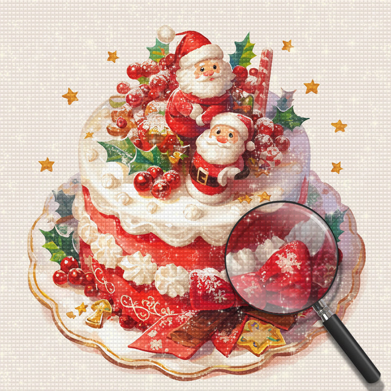 Christmas Cake Diamond Painting