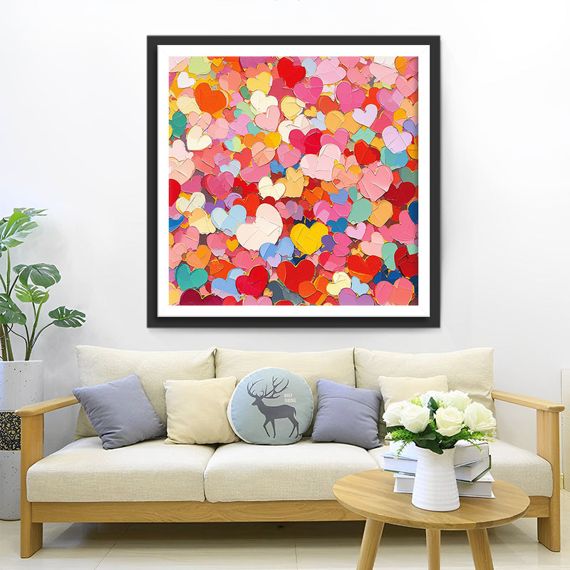 Popular Heart Diamond Painting