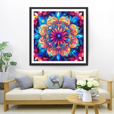 Popular Blue Mandala Diamond Painting