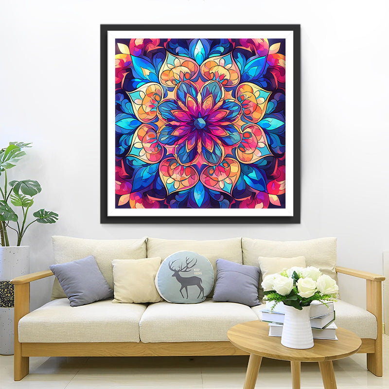 Popular Blue Mandala Diamond Painting