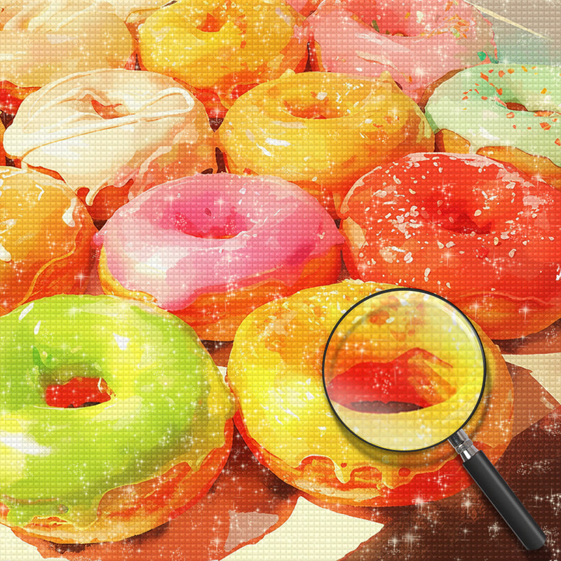 Colorful Donuts Diamond Painting