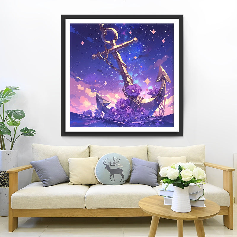 Popular Anchor and Starry Sky Diamond Painting