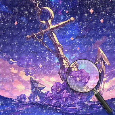 Popular Anchor and Starry Sky Diamond Painting