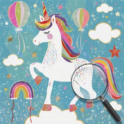 Cartoon Unicorn Diamond Painting