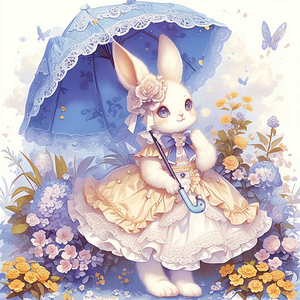 Princess Bunny Diamond Painting