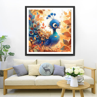 Cute Baby Peacock Diamond Painting