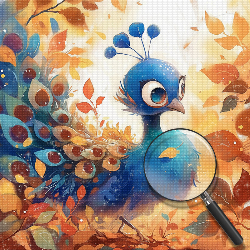 Cute Baby Peacock Diamond Painting