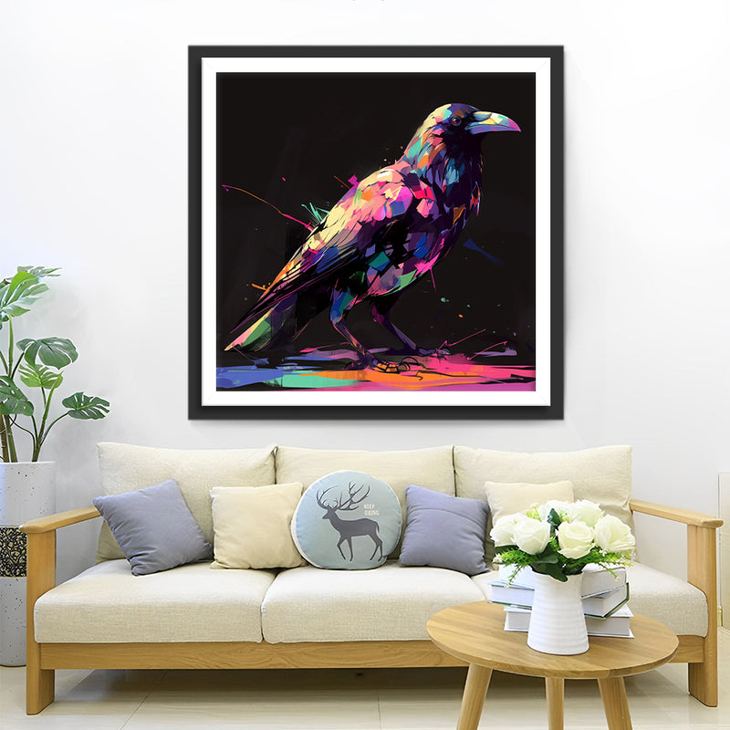 Bird in the Darkness Diamond Painting