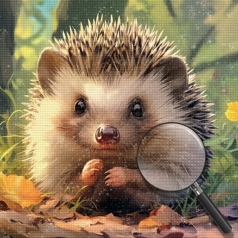 Hedgehog Diamond Painting