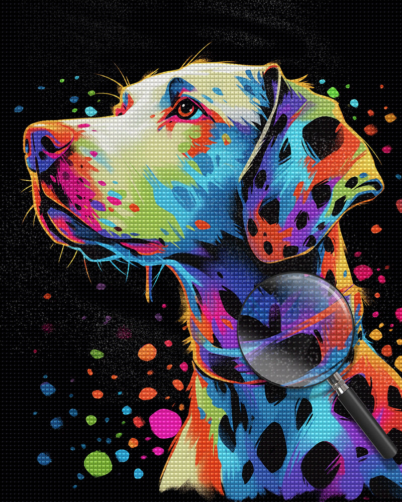 Dalmatian Dog Diamond Painting