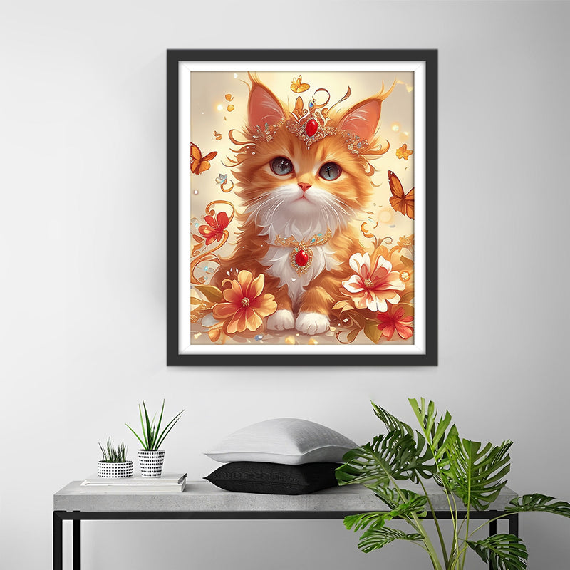 Noble Cat Diamond Painting