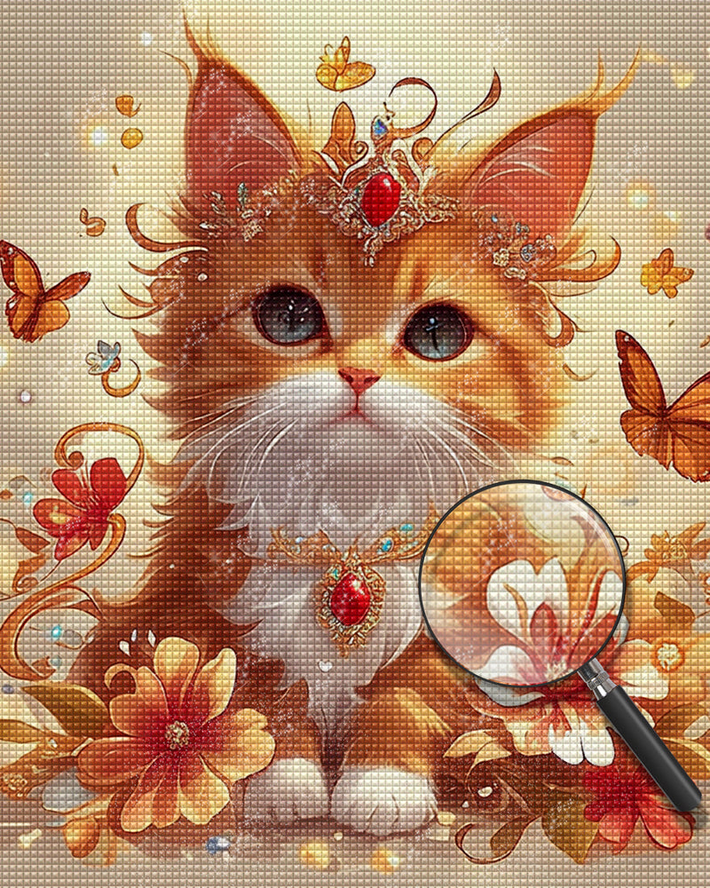 Noble Cat Diamond Painting