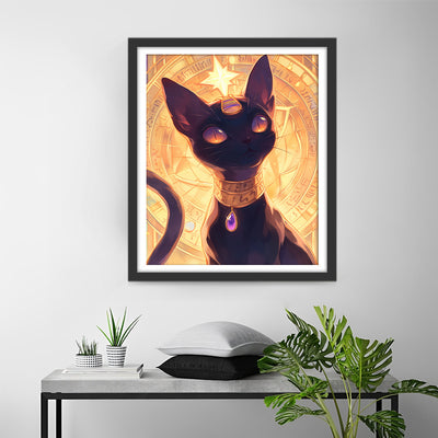 Egyptian Cat Diamond Painting