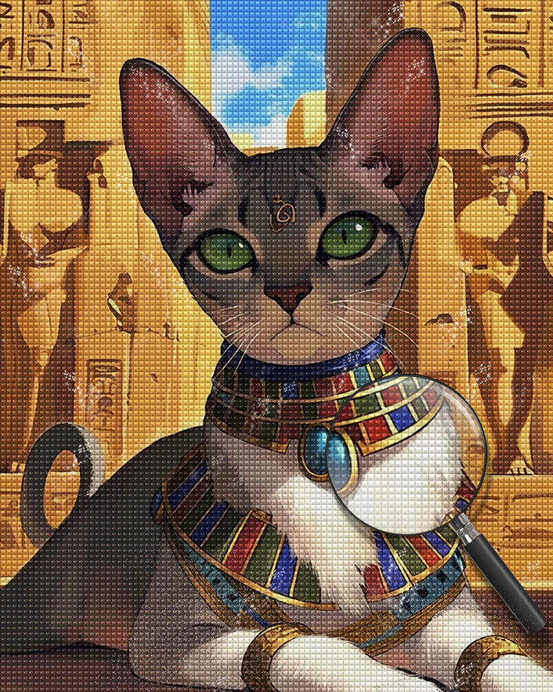 Egyptian Cat Diamond Painting