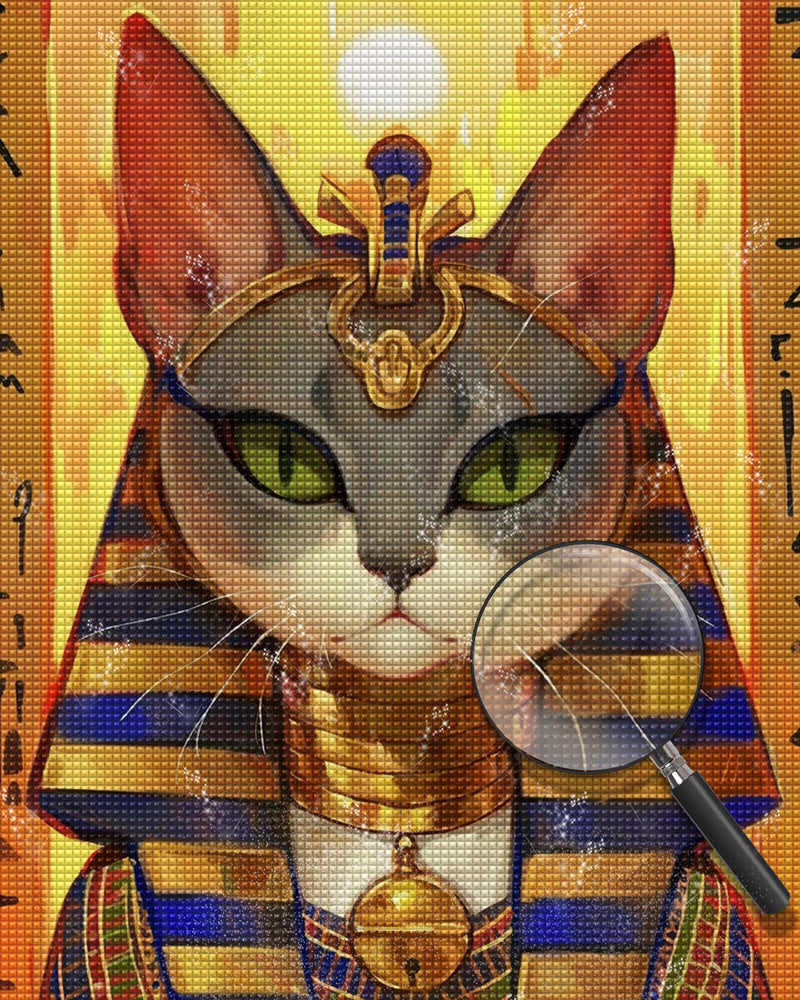 Egyptian Cat Diamond Painting