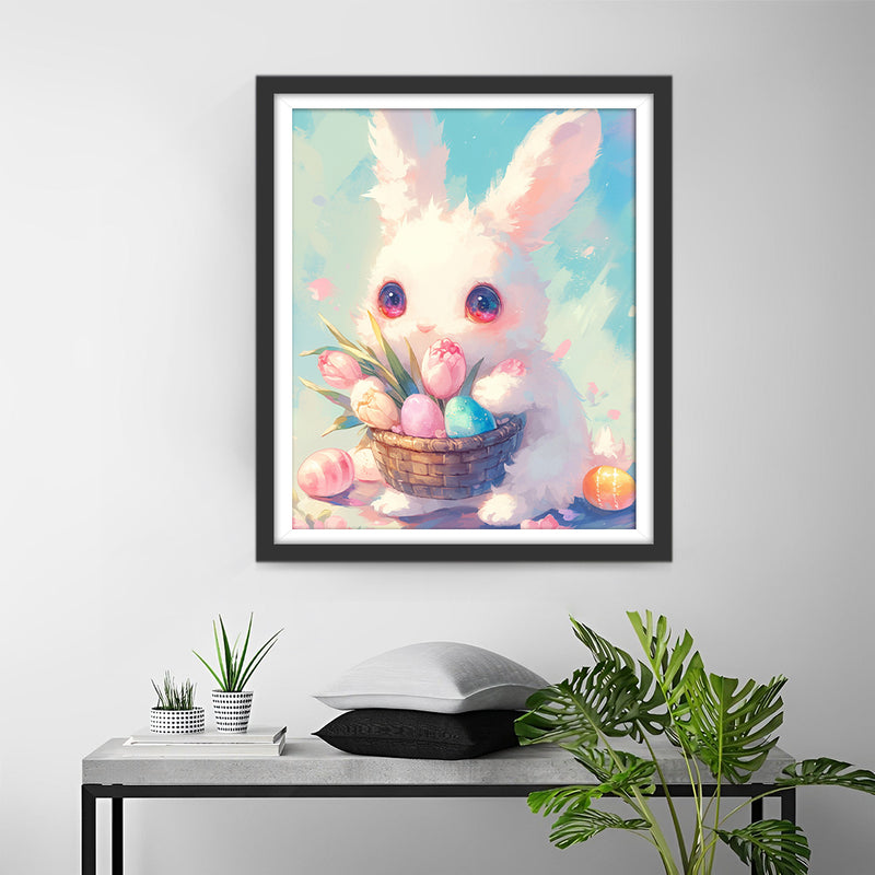 Rabbit and Easter Eggs Diamond Painting