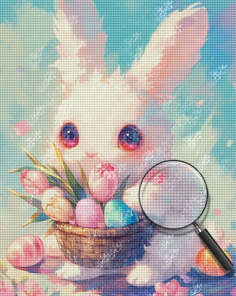 Rabbit and Easter Eggs Diamond Painting