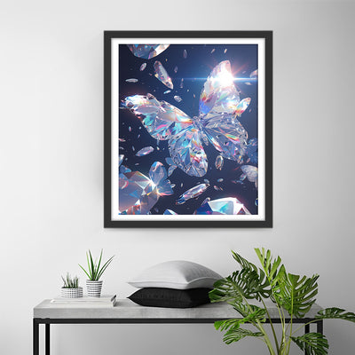 Crystal Butterflies Diamond Painting