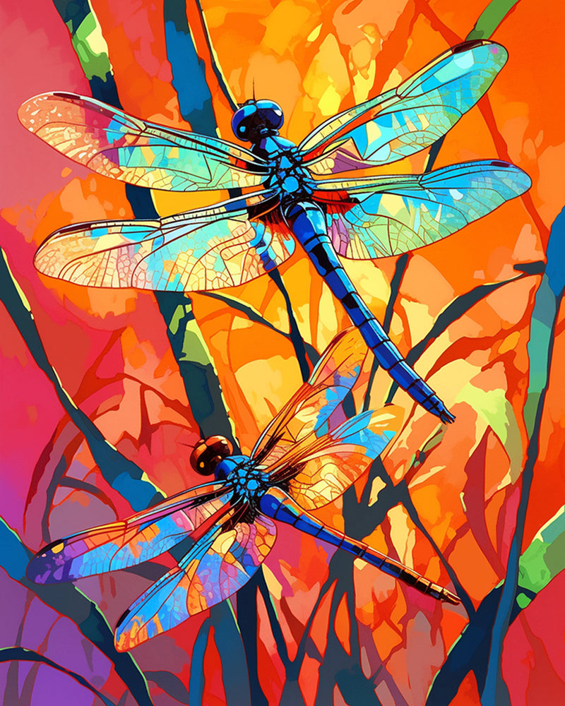 Dragonflies Diamond Painting