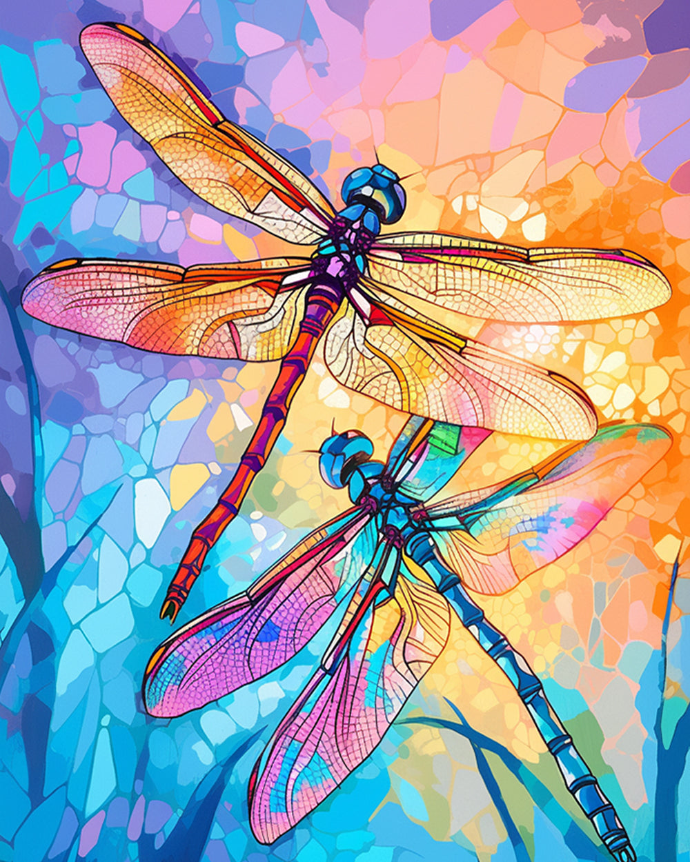 Dragonflies Diamond Painting
