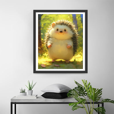 Cute Hedgehog Diamond Painting