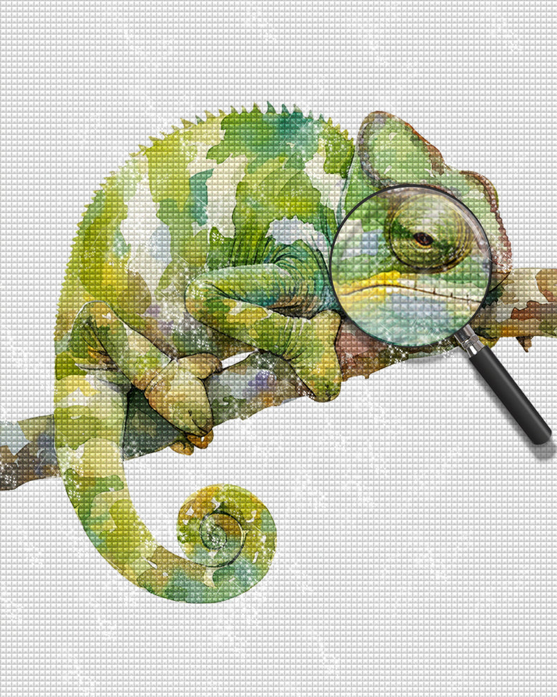 Chameleon Diamond Painting