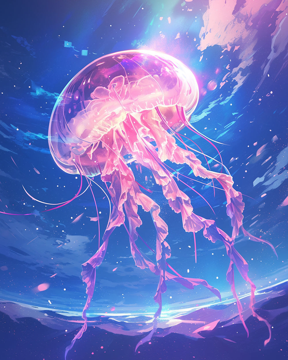 Fantasy Jellyfish Diamond Painting