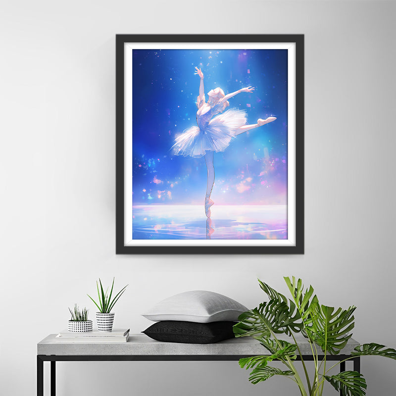 Elegant Ballet Dancer Diamond Painting