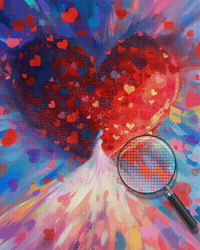 Popular Heart Diamond Painting