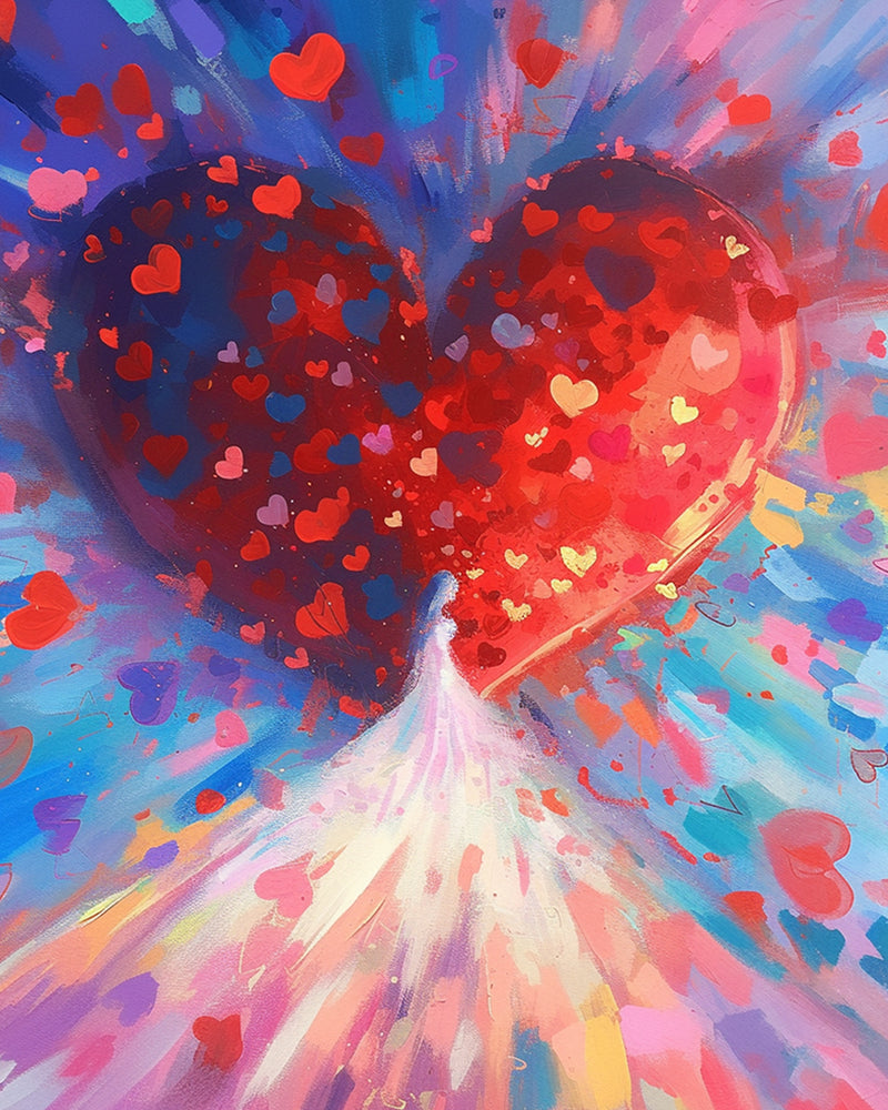 Popular Heart Diamond Painting