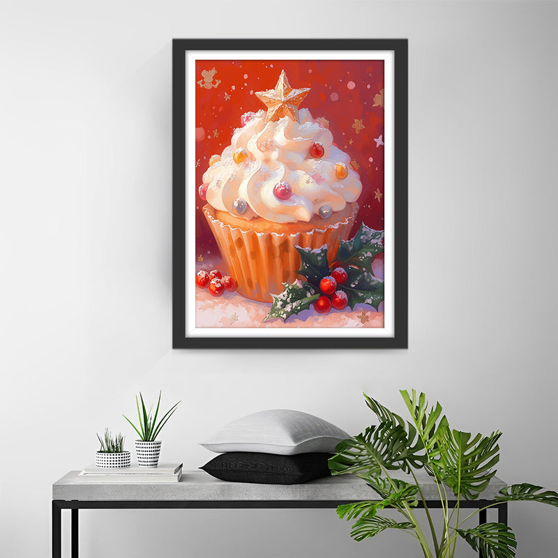 Christmas Cupcake Diamond Painting