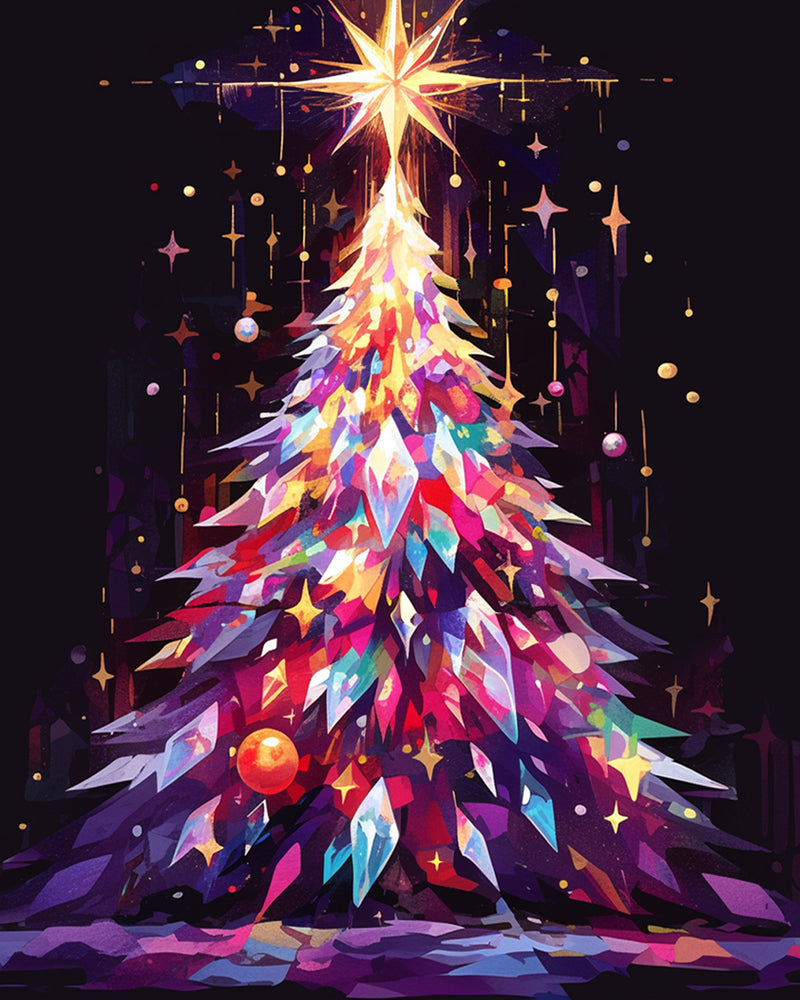 Fantasy Christmas Tree Diamond Painting