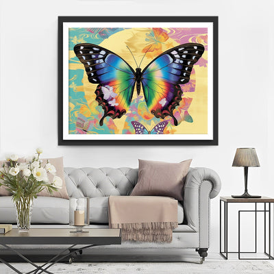 Colorful Butterfly Diamond Painting