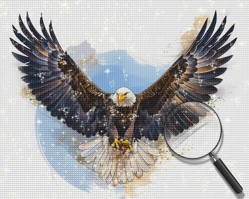 Flying Eagle Diamond Painting