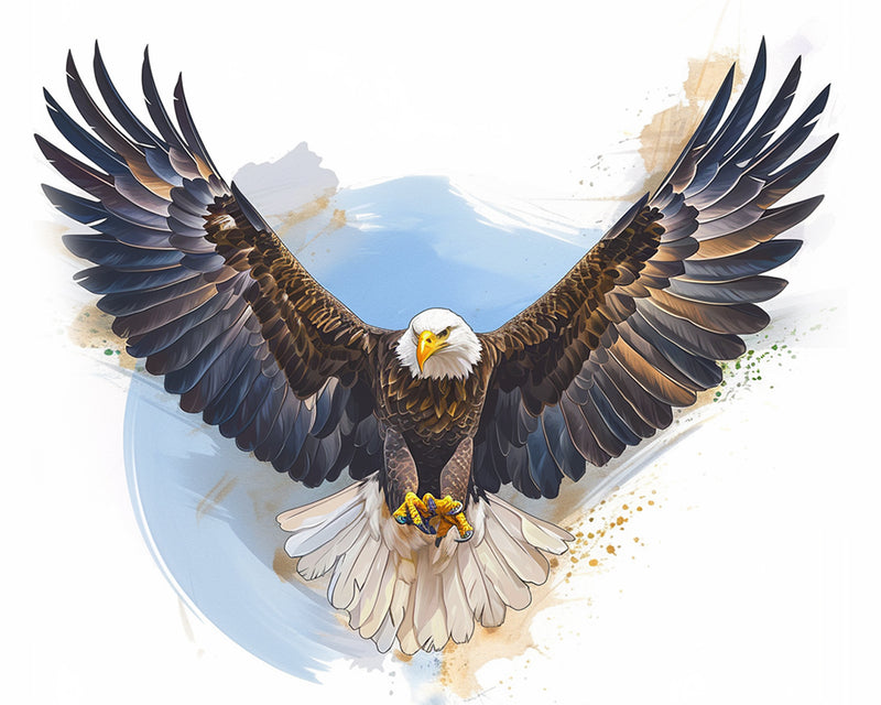 Flying Eagle Diamond Painting