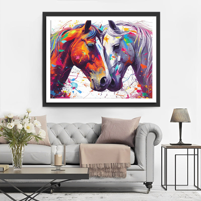 Horses Diamond Painting