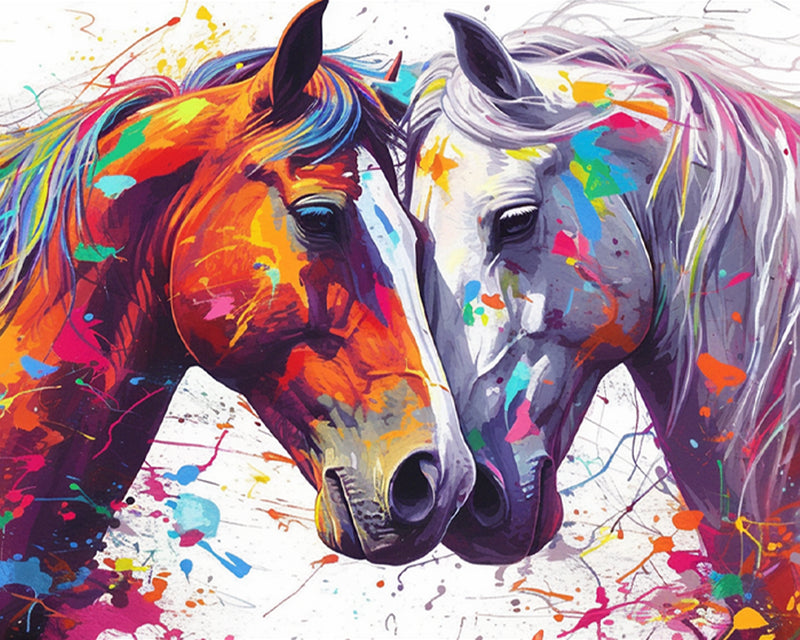 Horses Diamond Painting