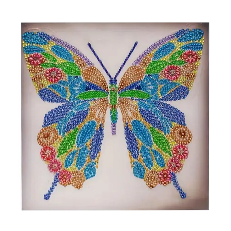 A Colorful Butterfly Special Shaped Drills Diamond Painting