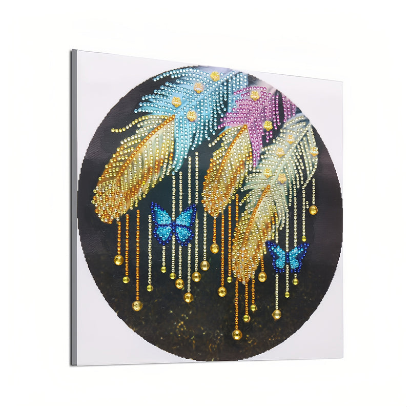 Feather Tassel Special Shaped Drills Diamond Painting