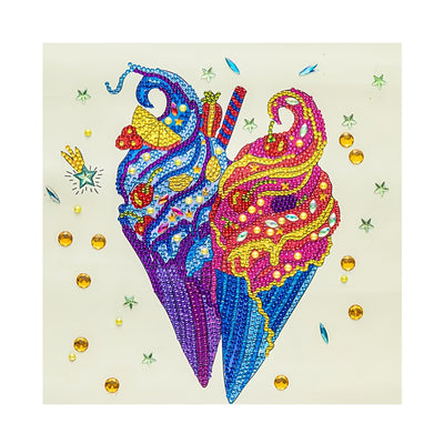 Yummy Ice Cream Special Shaped Drills Diamond Painting