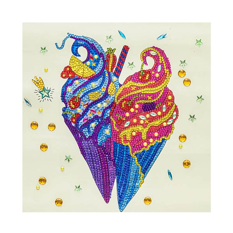 Yummy Ice Cream Special Shaped Drills Diamond Painting