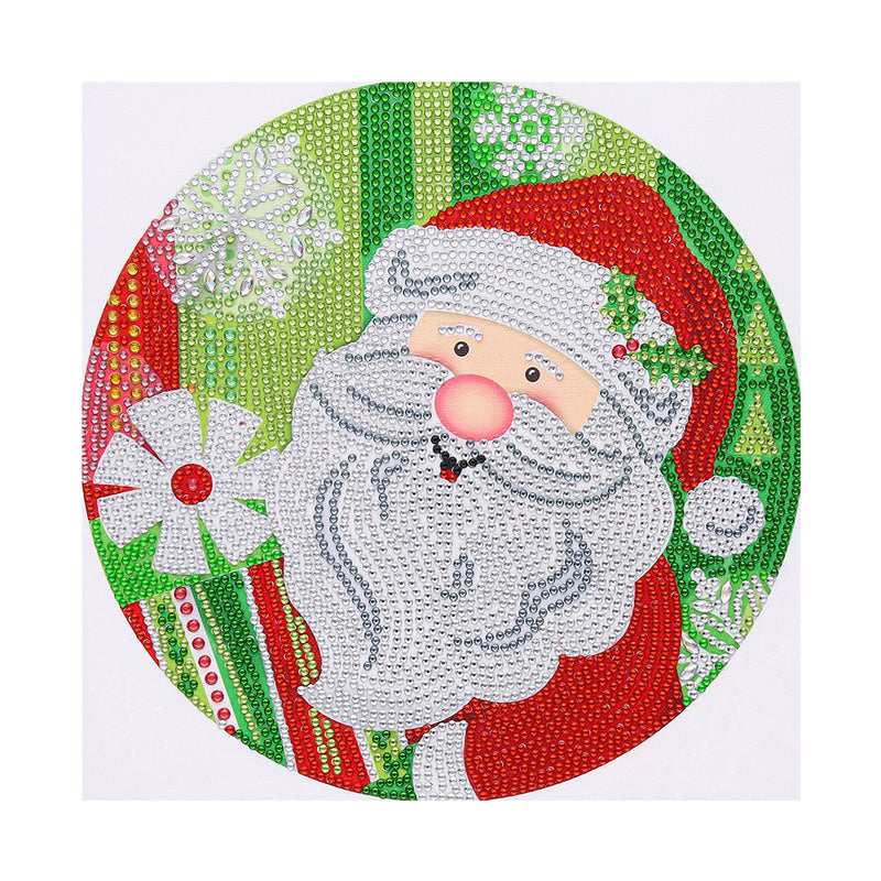 Happy Santa Claus Special Shaped Drills Diamond Painting