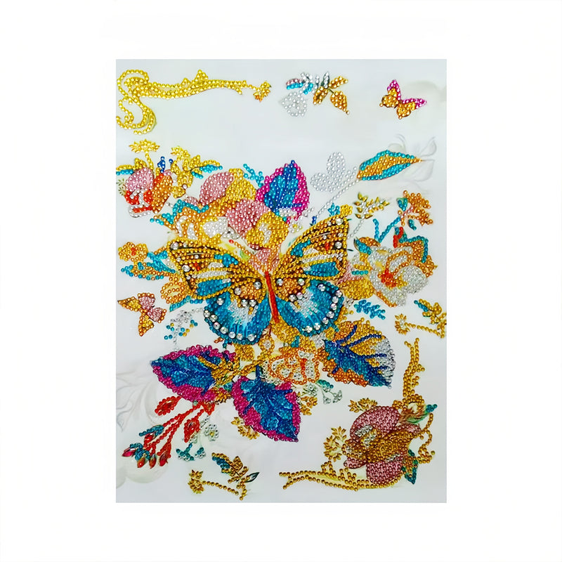 Autumn Brilliant Butterfly Special Shaped Drills Diamond Painting