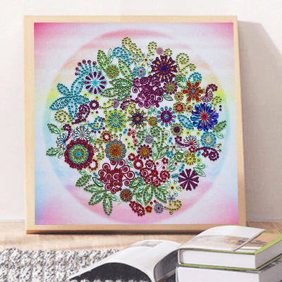 Little Spring Flowers Special Shaped Drills Diamond Painting