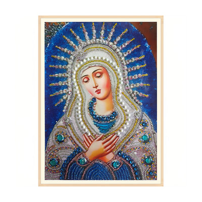 Our Lady of Light Special Shaped Drills Diamond Painting