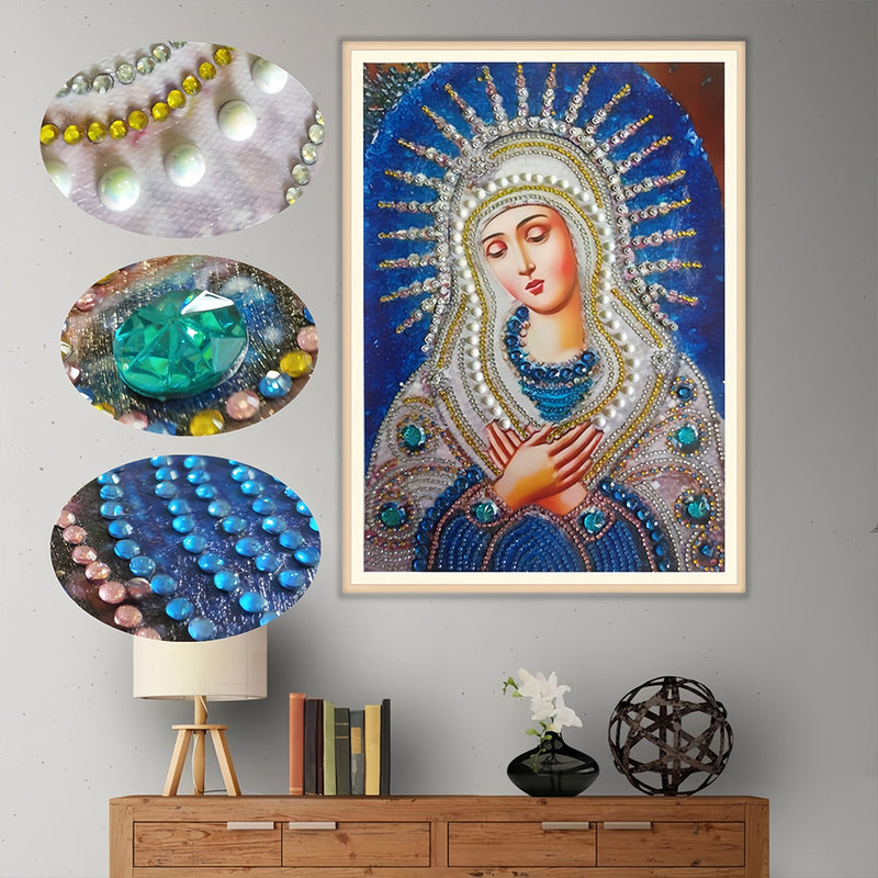 Our Lady of Light Special Shaped Drills Diamond Painting