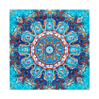 Blue Mandala Special Shaped Drills Diamond Painting