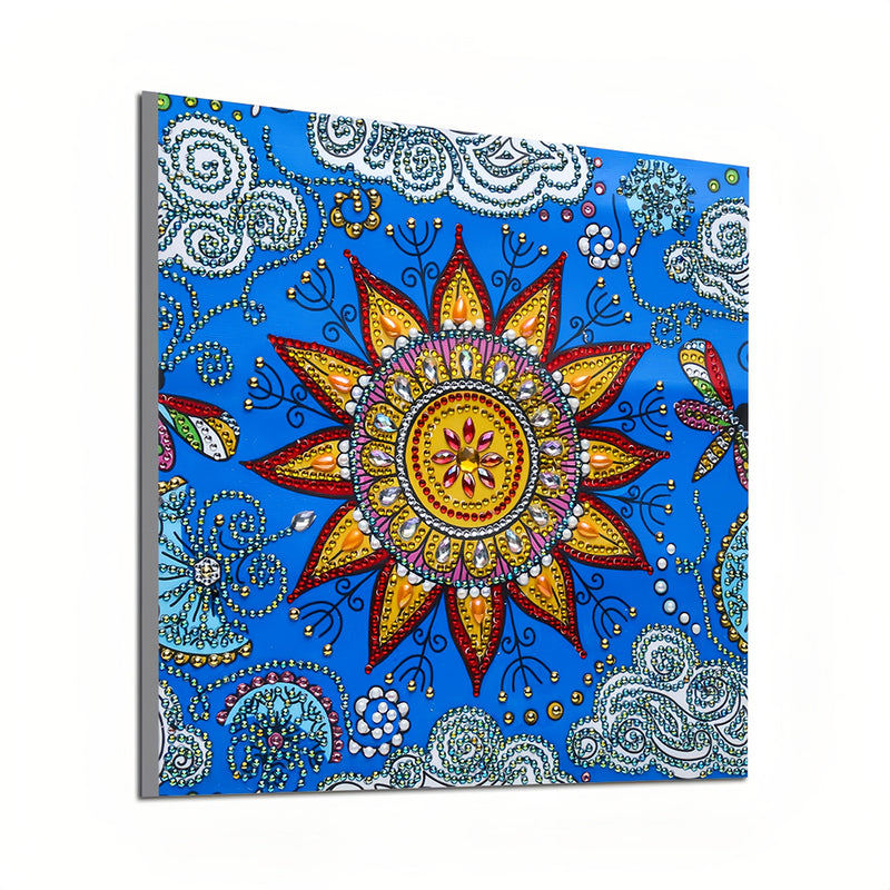 Golden Star Mandala Special Shaped Drills Diamond Painting