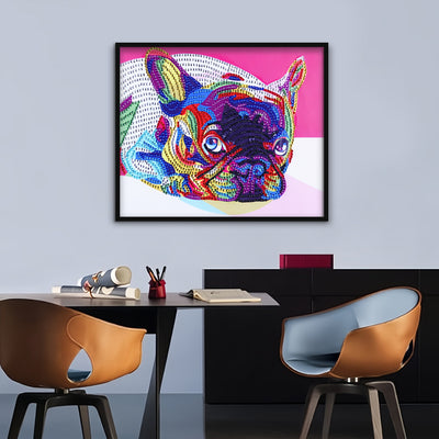 French Bulldog Special Shaped Drills Diamond Painting