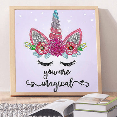 You are Magical Unicorn Special Shaped Drills Diamond Painting